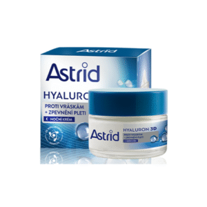 Kem dưỡng da ban đêm chống nhăn Astrid Hyaluron 3D 35+, 50 ml